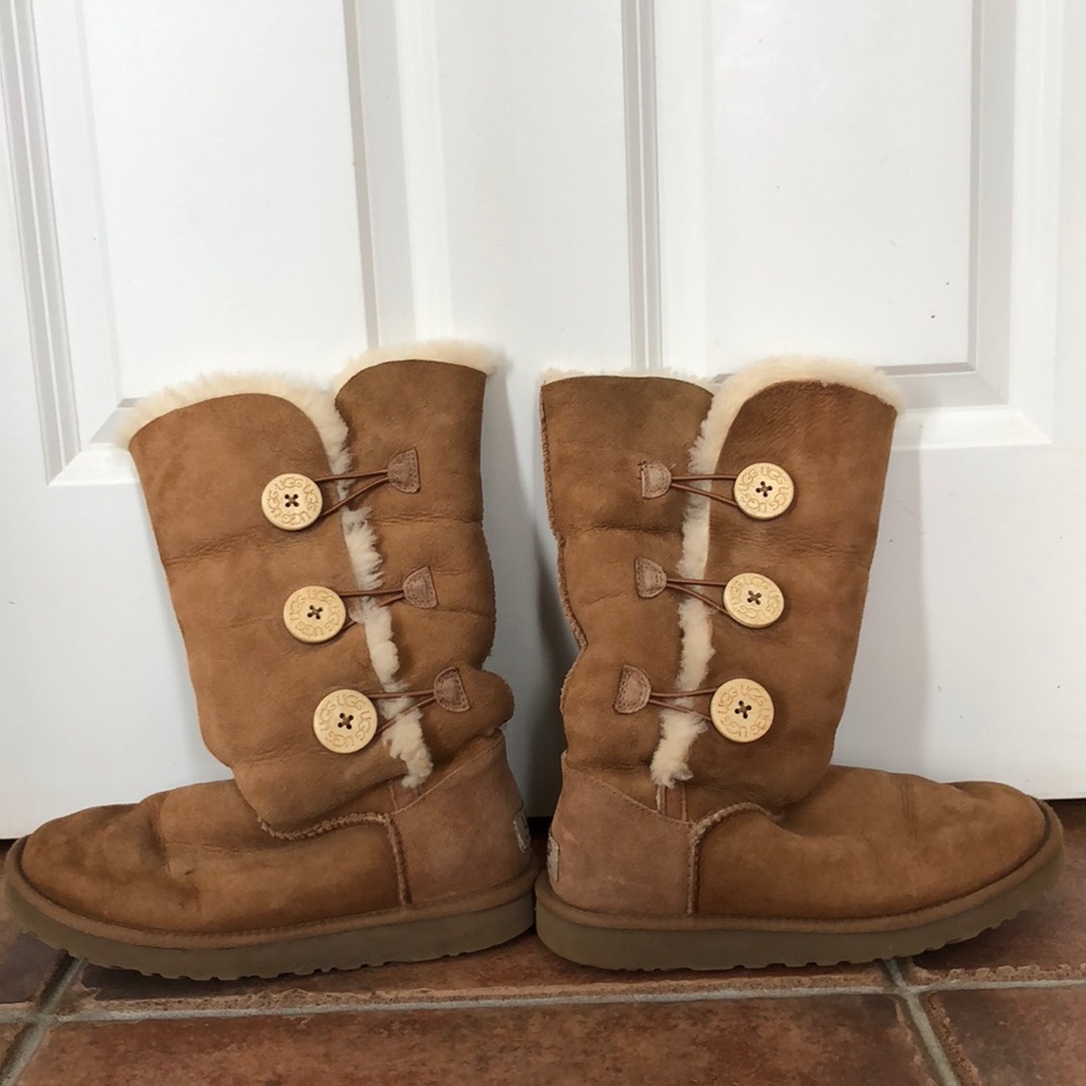Bailey Button Triplet II Boot—Chestnut